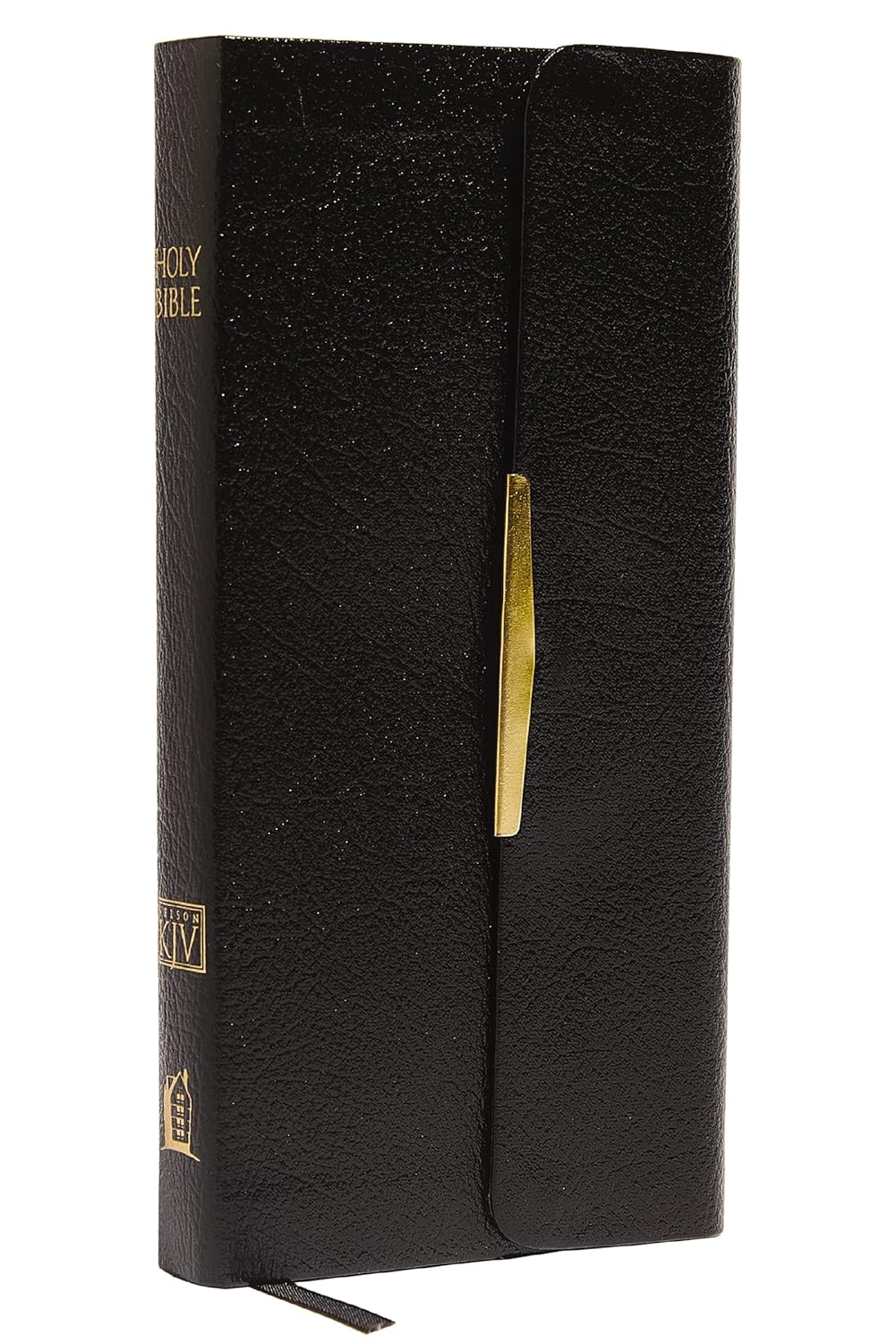 KJV, Thomas Nelson, Classic Black, Wallet Size Bible, Snap-Flap