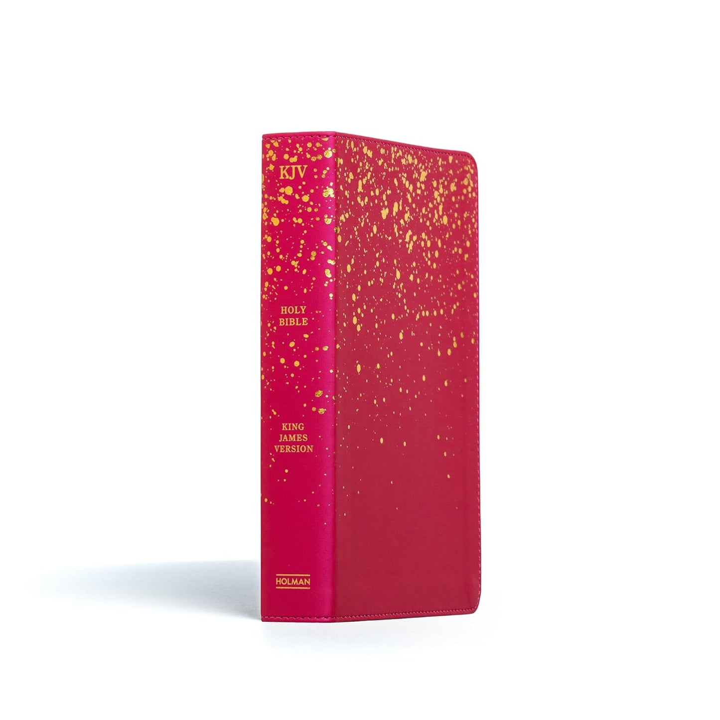 KJV Kids Bible, Pink Glitter LeatherTouch, Red Letter