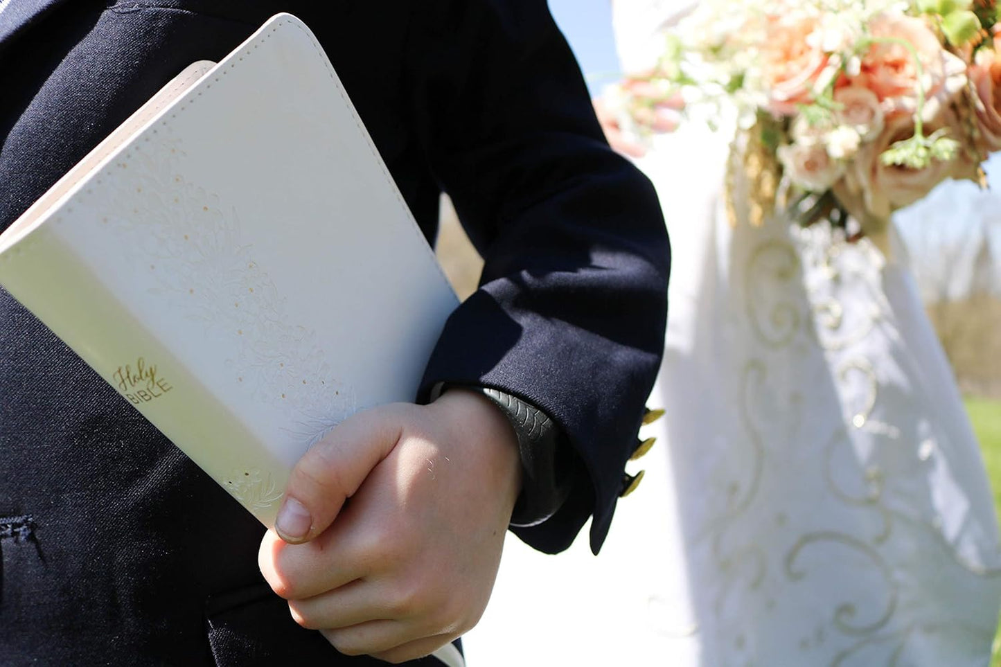 King James Version, Bride's Bible, Leathersoft, White, Bible,