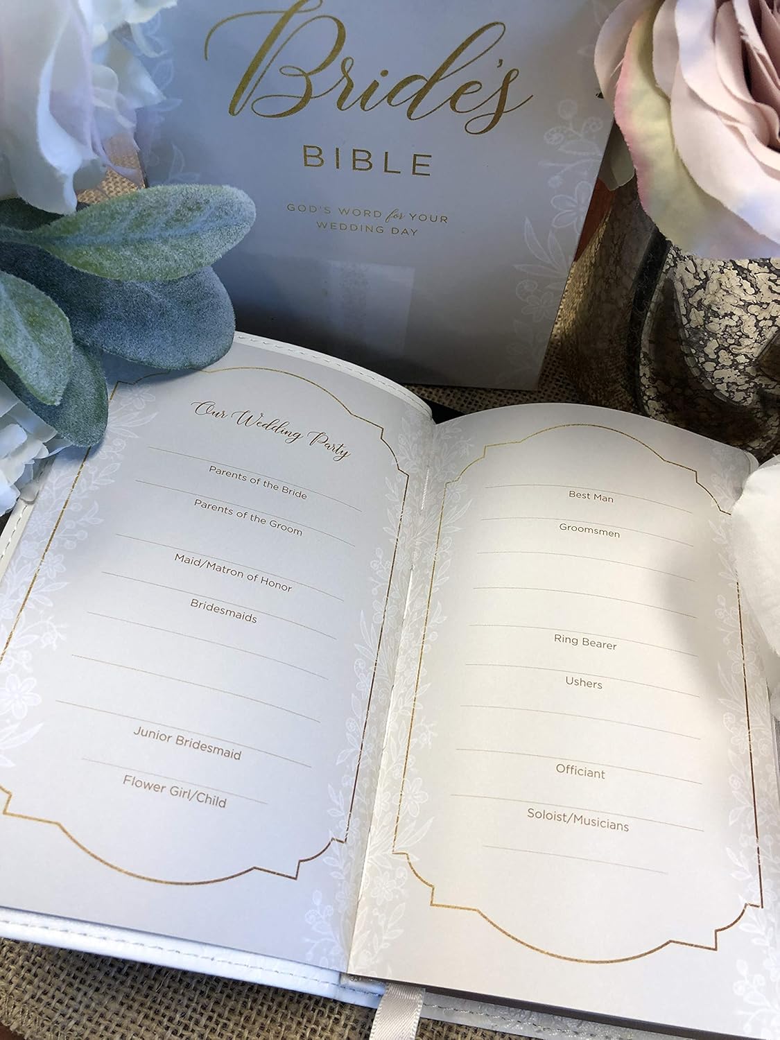 King James Version, Bride's Bible, Leathersoft, White, Bible,