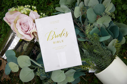 King James Version, Bride's Bible, Leathersoft, White, Bible,