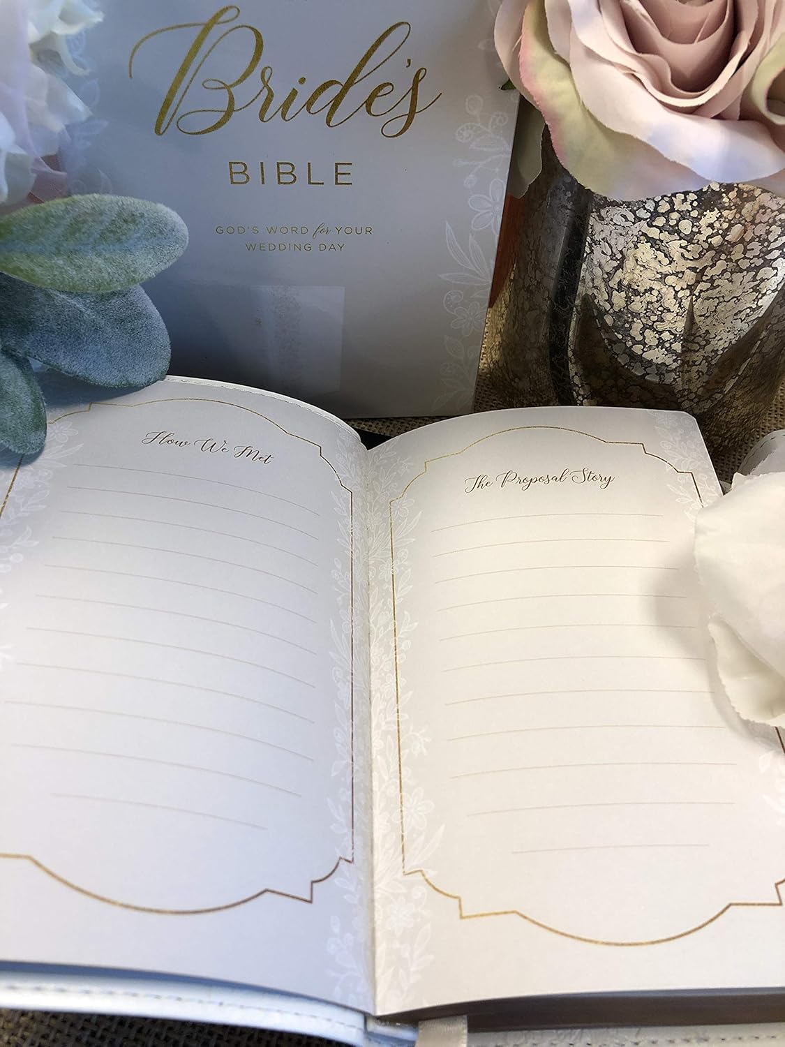 King James Version, Bride's Bible, Leathersoft, White, Bible,