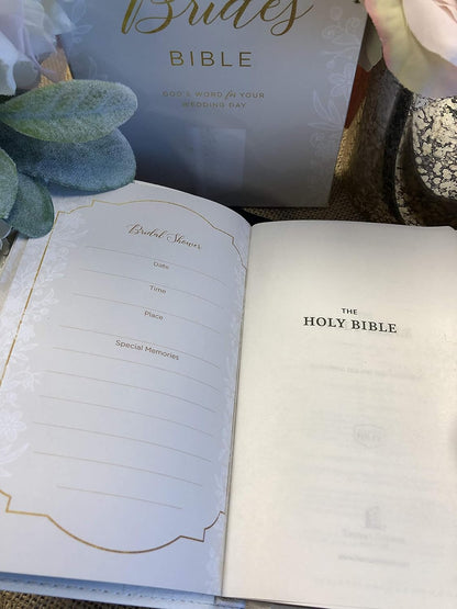 King James Version, Bride's Bible, Leathersoft, White, Bible,