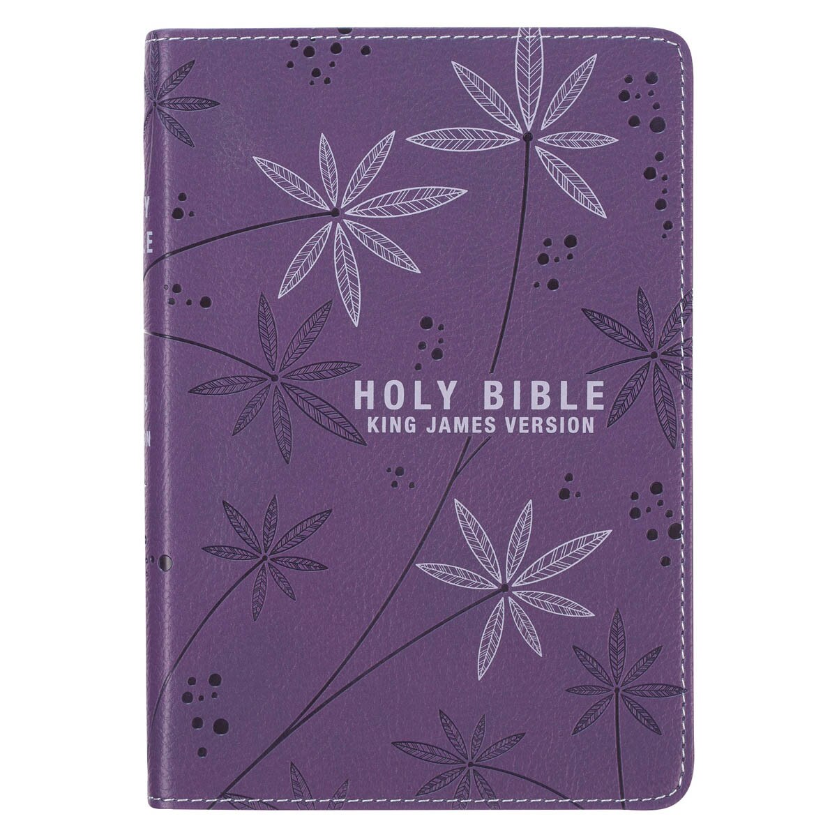 King James Version, Purple Faux Leather Compact Bible