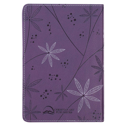 King James Version, Purple Faux Leather Compact Bible