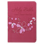 King James Version, Pink Faux Leather Compact Bible