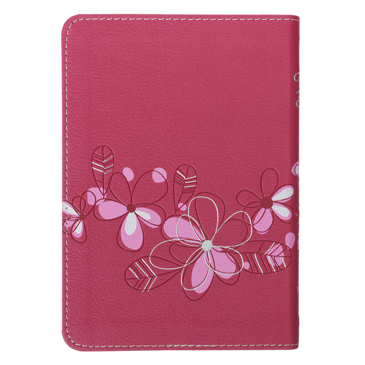 King James Version, Pink Faux Leather Compact Bible