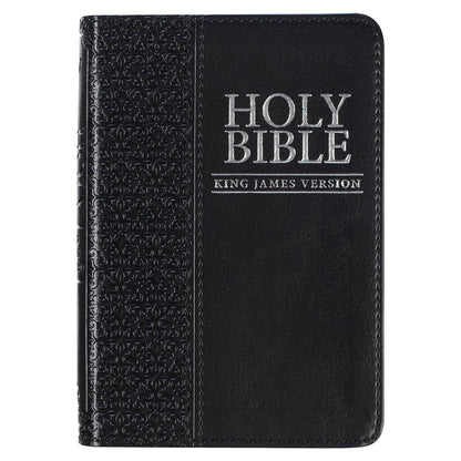 King James Version, Black Faux Leather Pocket Bible