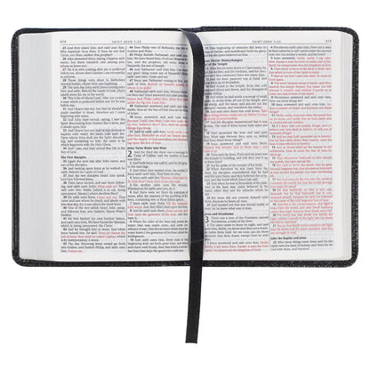 King James Version, Black Faux Leather Pocket Bible