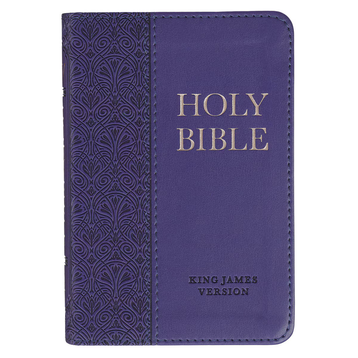 King James Version, Purple Faux Leather Pocket Bible