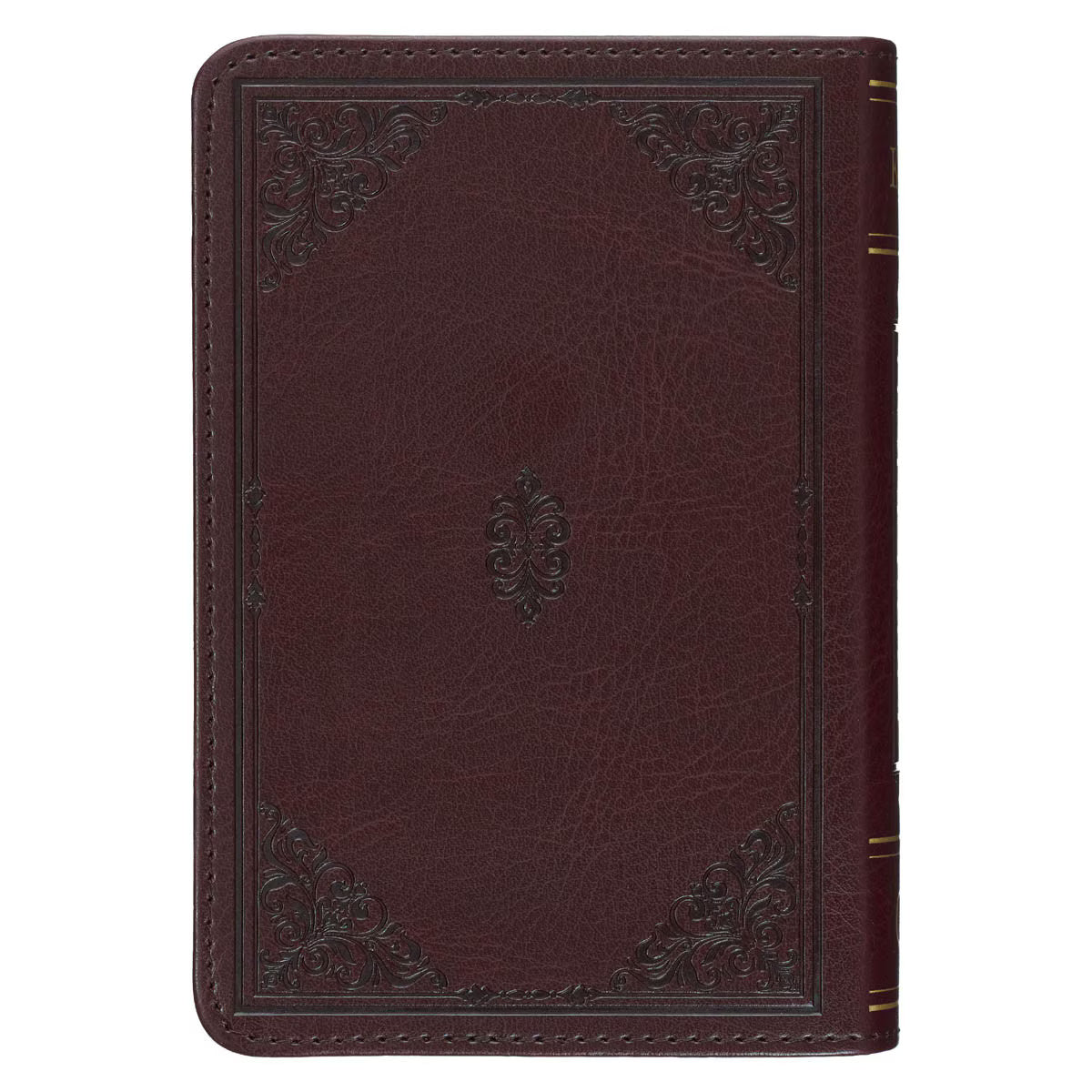 King James Version, Burgundy Faux Leather Pocket Bible