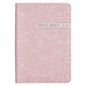 King James Version, Blush Rose Faux Leather Floral Pocket Bible